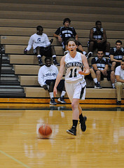 Girls basketball gains confidence with practice and victory