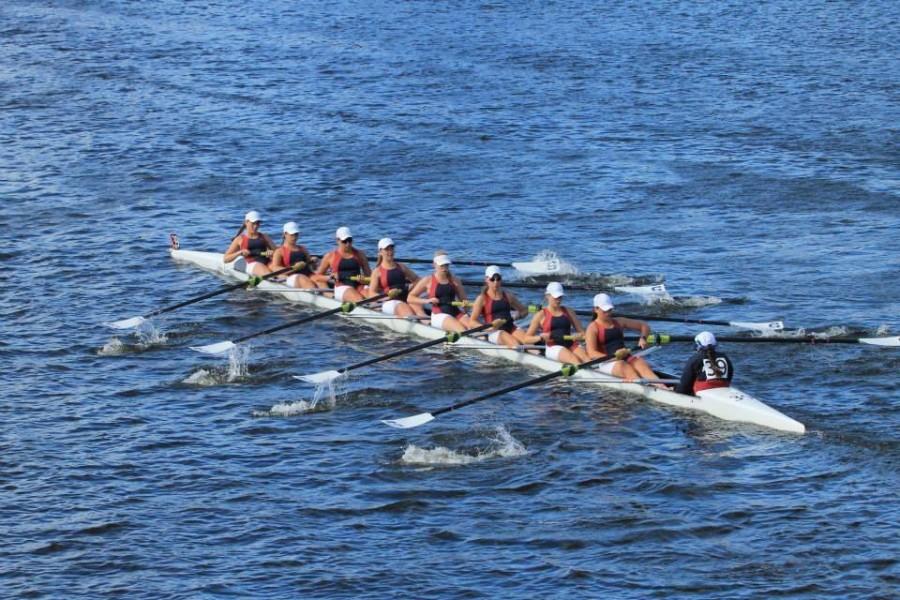 Westminster rowers participate in Head of the Charles Regatta