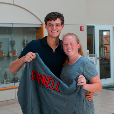Al Hill and Katie McGahan will be attending Cornell University next year