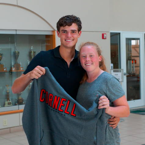 Al Hill and Katie McGahan will be attending Cornell University next year 