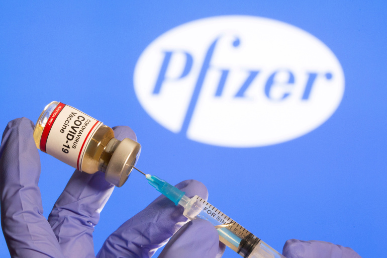 The approved and endorsed Pfizer COVID-19 Vaccine.
REUTERS/Dado Ruvic/File Photo