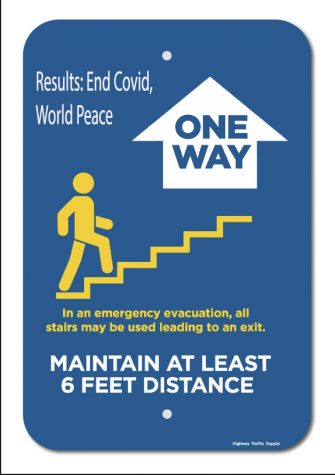 One-way stairs bring world peace