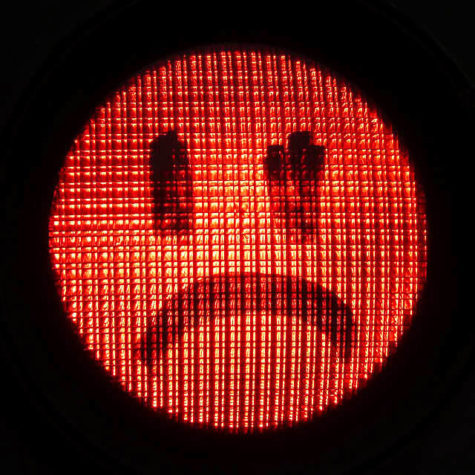 Pictured: a metaphorical sad traffic light. 