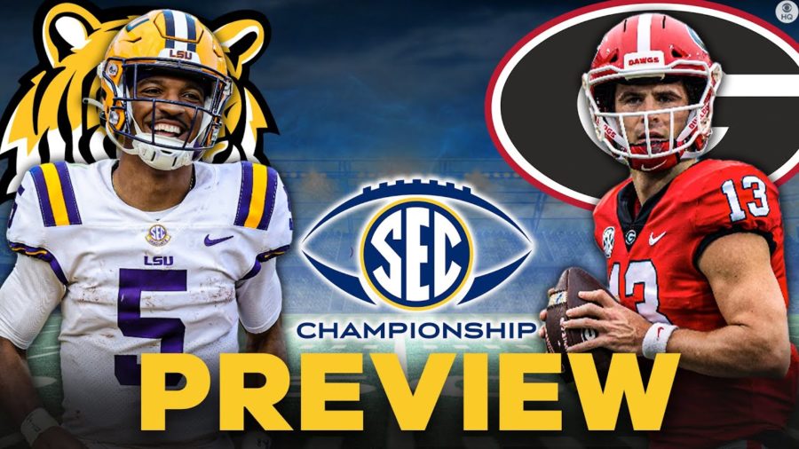 
SEC Championship on December 3rd between 11th ranked LSU and 1st ranked Georgia
