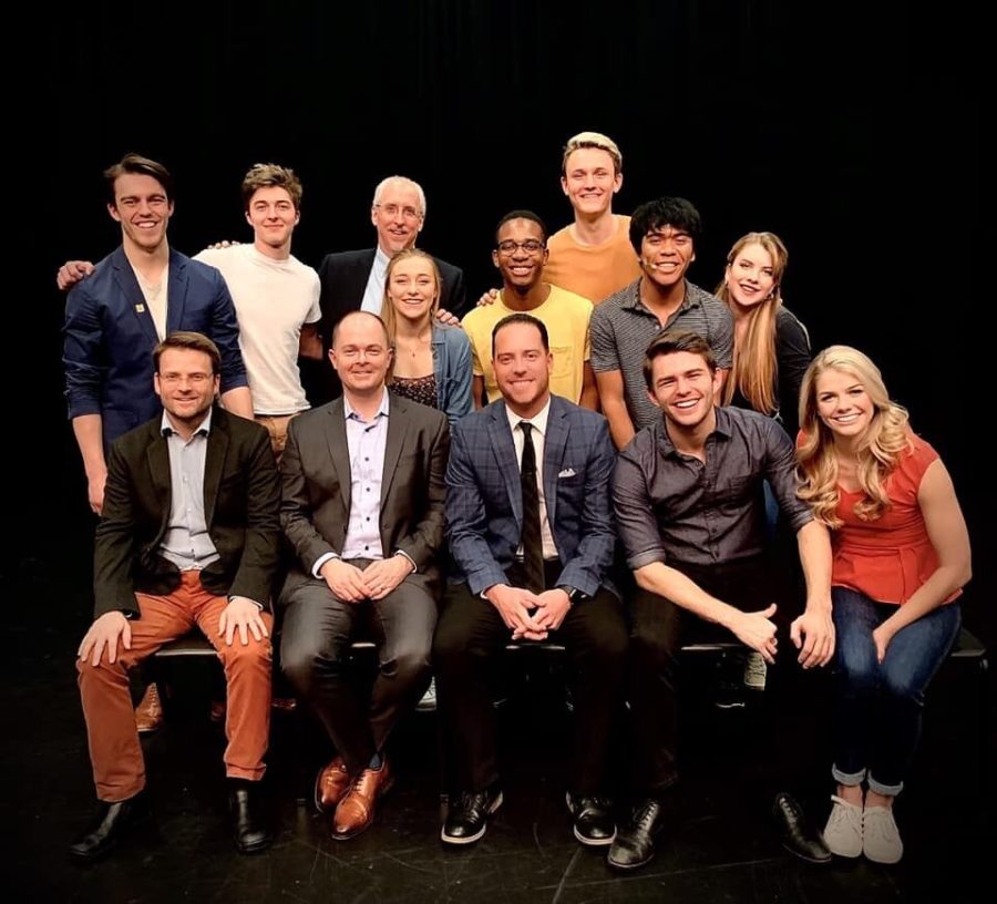 Westminster alum Jacob Ryan Smith pictured (2nd from the left on the bottom row) with his crew members for his musical PAINLESS: The Opioid Musical.

https://jacobrsmith.com/news-1/painless-the-opioid-musical