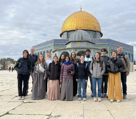 The Upper School’s Holy Land JanTerm visited various geographical and archaeological landmarks around Israel 
