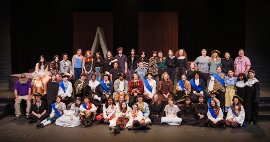 The+cast+and+crew+of+Westminster%E2%80%99s+Upper+School+play%2C+%E2%80%9CCyrano+de+Bergerac.