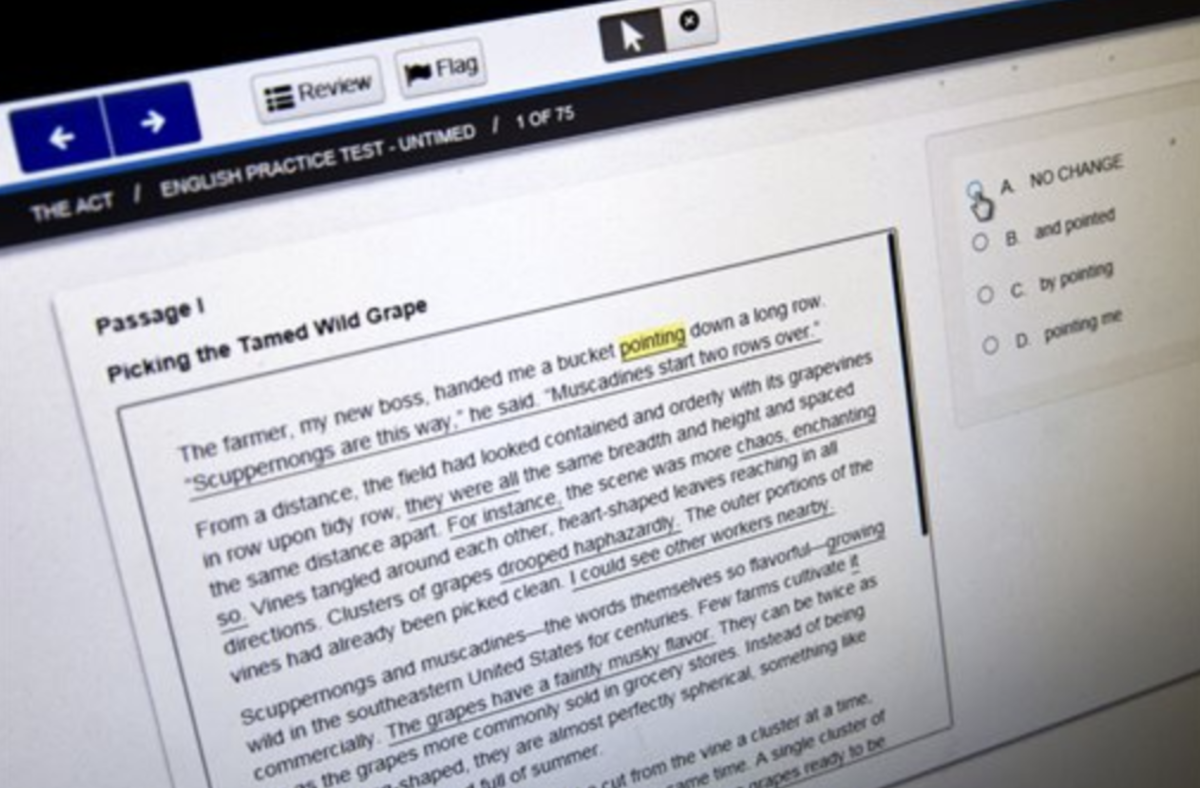 A+computer+based+ACT+English+practice+test%2C+similar+to+the+actual+test.+Credit%3A+Phys.org