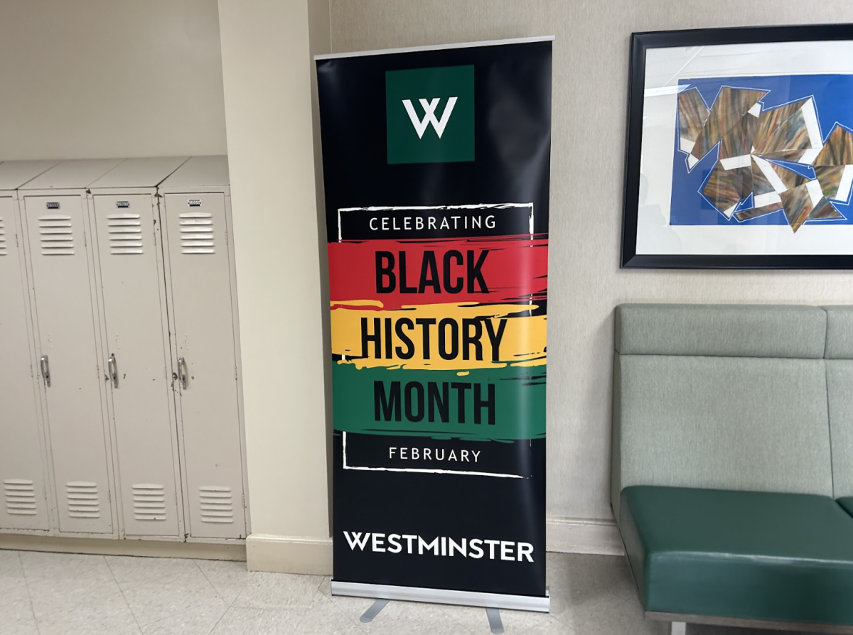 Signs around Westminster about Black History Month.
Credit: Mary Sellers Conley