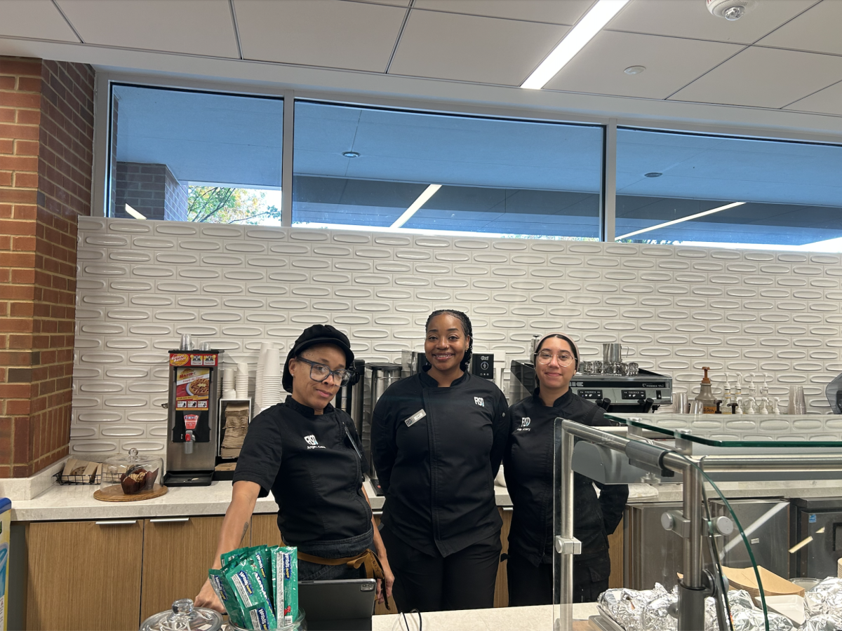Hawkins Breakfast and Lunch Staff. 
Angela (left), Cat (Middle), Allie (Right). 
